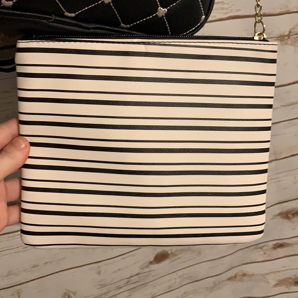 NWT Betsey Johnson Black and White Mini backpack - Picture 5 of 12